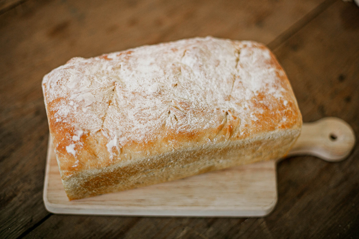 Classic Basil & Garlic Sourdough Loaf
