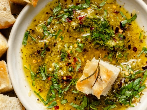 Garlic Dipping Oil