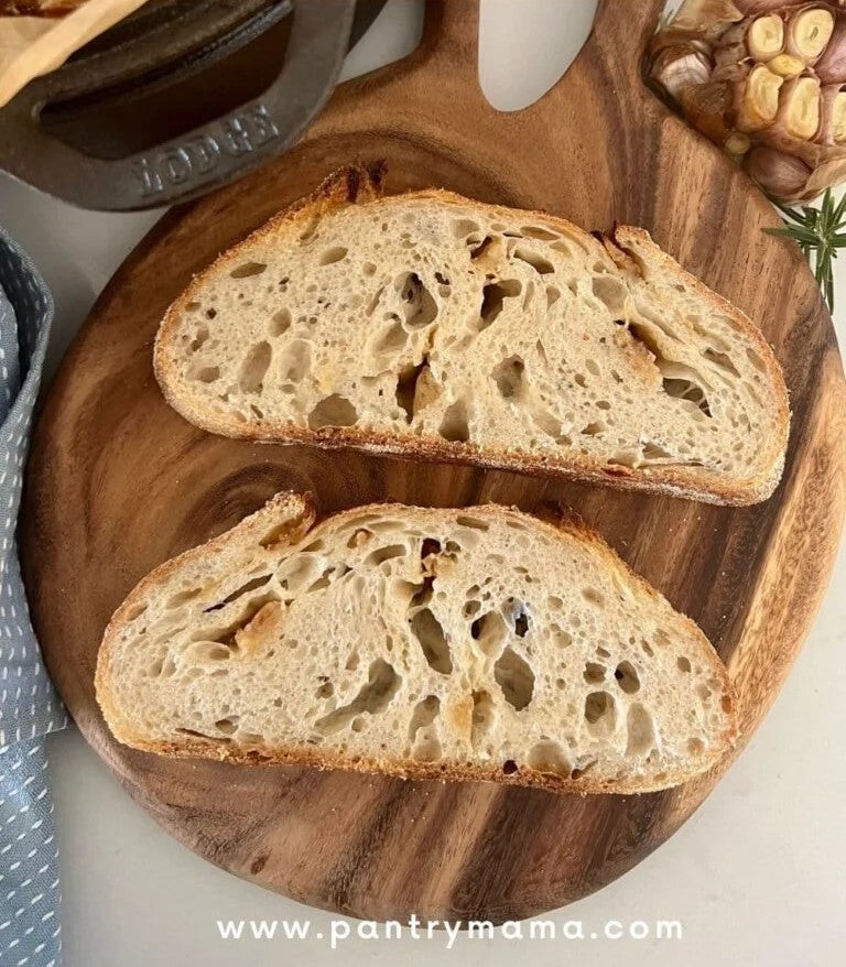 Roasted Garlic & Onion Sourdough