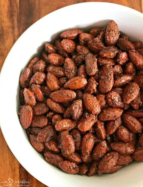 Sweet Smokey Spiced Almonds