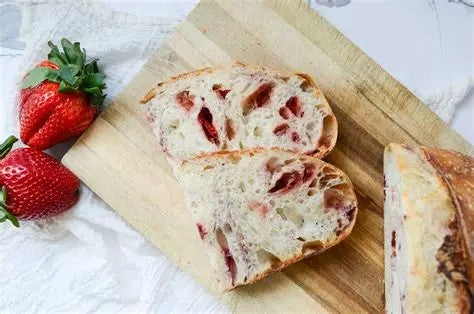 Strawberries and Cream Sourdough
