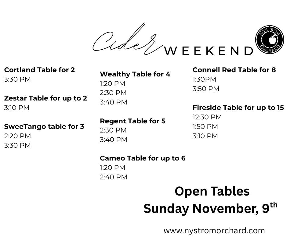 Cider Weekend