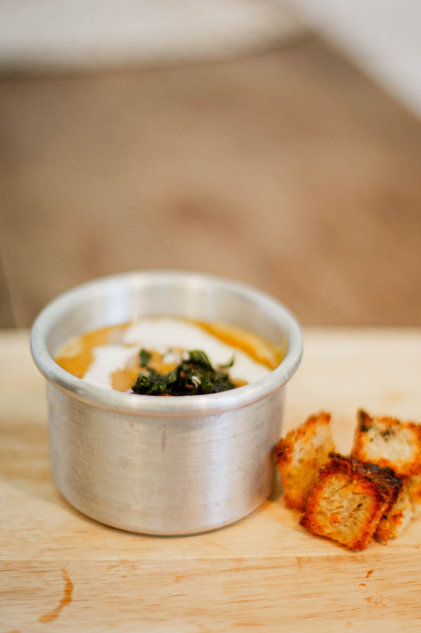 Homemade Sourdough Croutons