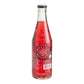 Glass bottle of Boylan bottling Co Shirley Temple (non-alcoholic) flavored soda on a white background. Sold in the store of Nystrom Orchard in Worthington Minnesota.